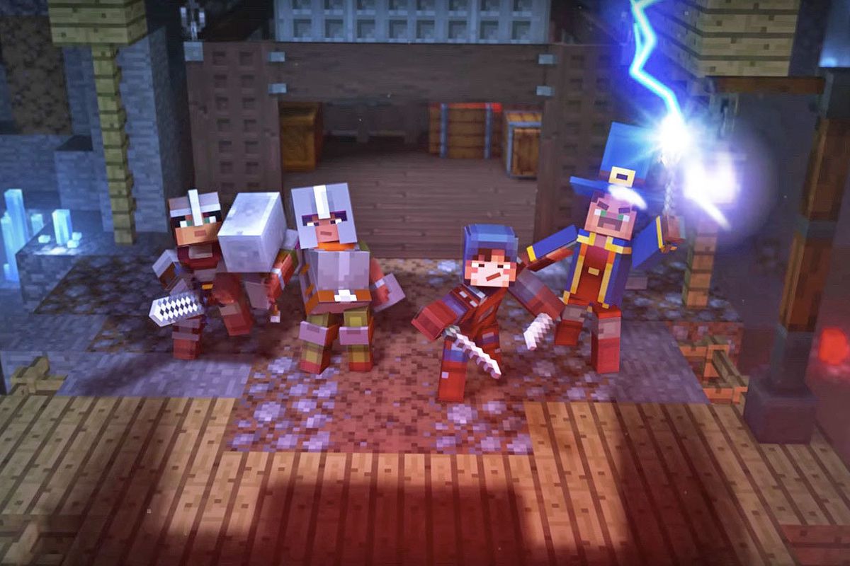 minecraft dungeons console release date